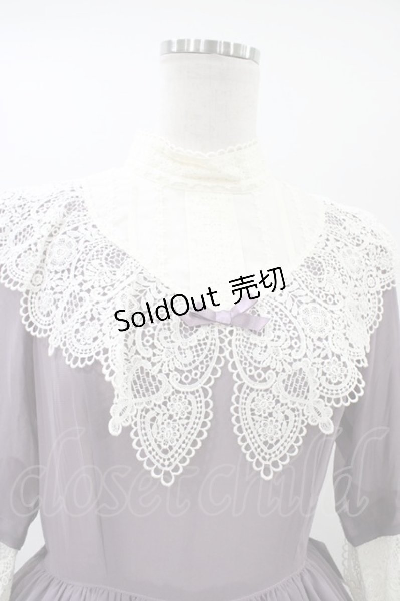 画像4: Innocent World / 野に咲く薔薇のワンピース M Dusty Purple H-26-06-19-1029-IW-OP-NS-ZH (4)