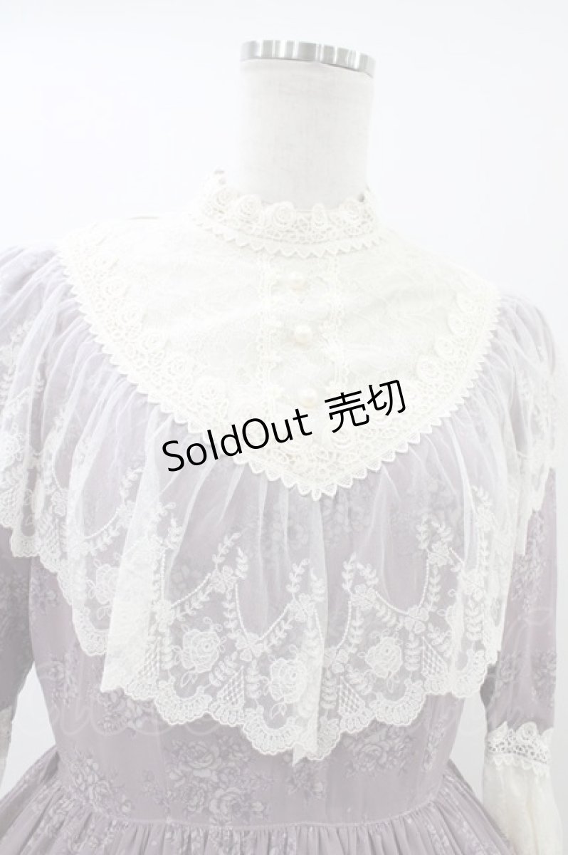 画像4: Innocent World / トワルドジュイ アニバーサリードレス M グレイッシュパープル×生成/Grayish Purple×Beige H-26-06-19-1030-IW-OP-NS-ZH (4)