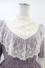 画像4: Innocent World / トワルドジュイ アニバーサリードレス M グレイッシュパープル×生成/Grayish Purple×Beige H-26-06-19-1030-IW-OP-NS-ZH (4)