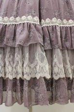 画像5: Innocent World / トワルドジュイ アニバーサリードレス M グレイッシュパープル×生成/Grayish Purple×Beige H-26-06-19-1030-IW-OP-NS-ZH (5)