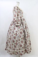 画像3: marcHenTica / ローズガレットワンピース FREE ナチュラルホワイト H-26-06-19-1034-LO-OP-YZ-ZH (3)