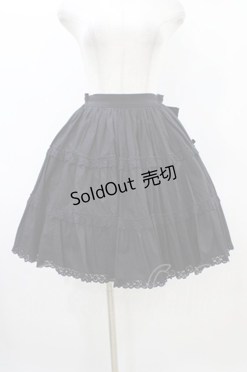 画像1: metamorphose / ティアードスカート Free ブラック H-26-06-19-1040-ME-SK-NS-ZH (1)