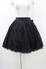 画像1: metamorphose / ティアードスカート Free ブラック H-26-06-19-1040-ME-SK-NS-ZH (1)