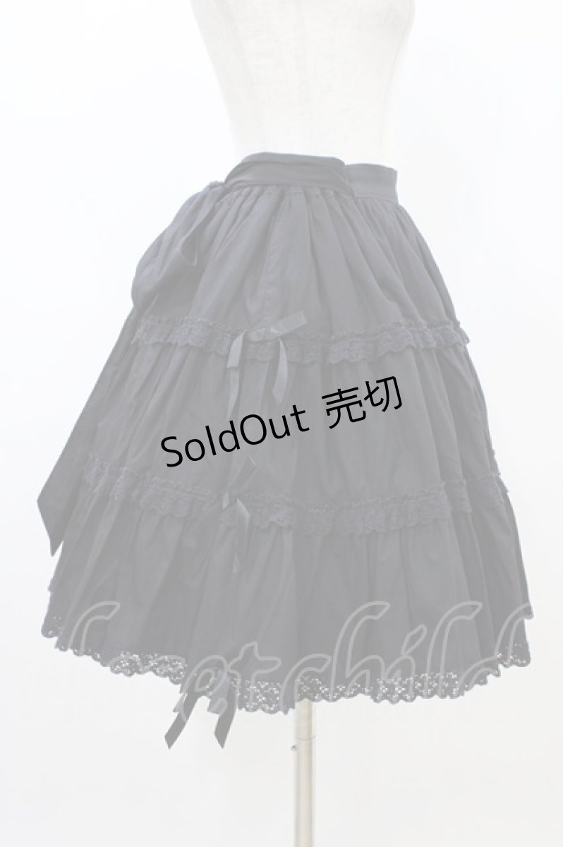 画像3: metamorphose / ティアードスカート Free ブラック H-26-06-19-1040-ME-SK-NS-ZH (3)