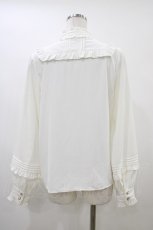 画像2: Amavel / Vintage Doll フリルブラウス Free オフ H-26-06-19-1058-CA-BL-NS-ZH (2)
