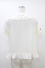 画像2: axes femme kawaii / ティーパーティーブラウス M オフ/ピンク H-26-06-19-1059-AX-BL-NS-ZH (2)