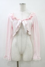 画像1: BABY,THE STARS SHINE BRIGHT / レースフリルボレロ Free ピンク H-26-06-19-1063-BA-TO-NS-ZH (1)