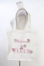 画像1: Maison de FLEUR / Maison de FLEUR × Sanrio characters トートバッグ  マイメロディ H-26-06-19-1017-LO-BG-NS-ZH (1)