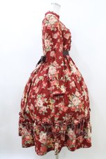 画像3: Innocent World / ロマンティックワンピース M Rose Red H-26-06-19-1026-IW-OP-NS-ZH (3)