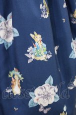 画像5: Innocent World / ピーターラビット小花レースワンピース M ブルー×ブルー H-26-06-19-010-IW-OP-NS-ZH (5)