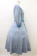 画像3: Innocent World / セレーネワンピース M ライトブルー×ブルー/Light Blue×Blue H-26-06-19-013-IW-OP-NS-ZH (3)