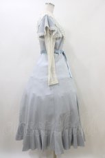 画像3: Innocent World / レーシーエンパイアドレス M グレイッシュサックス×生成 H-26-06-19-015-IW-OP-NS-ZH (3)