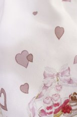 画像4: LIZ LISA / ManyHeartsAfternoontea柄ワンピース 0 白 H-26-06-20-005-LO-OP-NS-ZH (4)