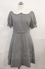 画像1: Ank Rouge / スカラップワンピース M ブラック H-26-06-20-011-CA-OP-NS-ZH (1)