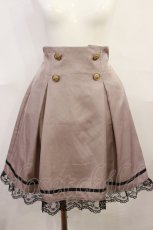 画像1: majoretty / ダブルボタンスカート M ピンク H-26-06-20-016-GO-SK-NS-ZH (1)