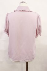 画像2: Ank Rouge / バックルリボンブラウス M ピンク H-26-06-20-027-CA-BL-NS-ZH (2)