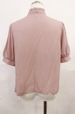 画像2: Hudson honey / フリルブラウス M ピンク H-26-06-20-030-LO-BL-NS-ZH (2)