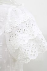 画像3: Leur Getter / コットンボイルブラウス M オフ H-26-06-21-029-LU-BL-AK-ZH (3)