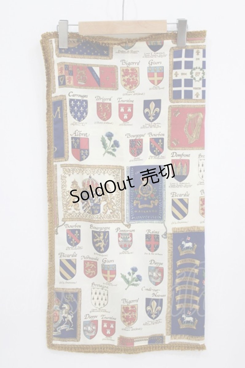 画像2: Jane Marple / Our courage scarf  アイボリー H-26-06-21-040-JM-ZA-AK-ZH (2)