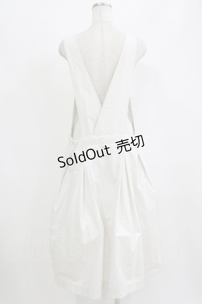 画像3: Jane Marple Dans Le Salon / Pocket apron dress M アイボリー H-26-06-21-006-JM-OP-AK-ZH (3)