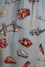 画像4: Jane Marple Dans Le Salon / The good oldフリルヨークドレス M ブルーグレイ H-26-06-21-007-JM-OP-AK-ZH (4)