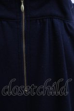 画像4: Jane Marple Dans Le Salon / wool apron dress M ネイビー H-26-06-21-012-JM-OP-AK-ZH (4)