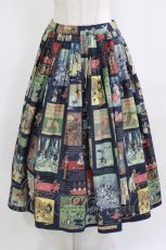 画像1: Jane Marple / The Wizard of Ozタックプリーツスカート M ネイビー H-26-06-21-013-JM-SK-AK-ZH (1)