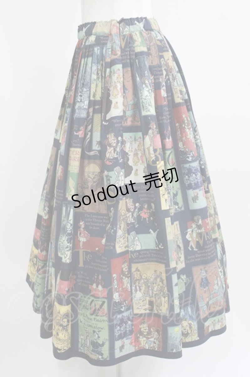 画像2: Jane Marple / The Wizard of Ozタックプリーツスカート M ネイビー H-26-06-21-013-JM-SK-AK-ZH (2)