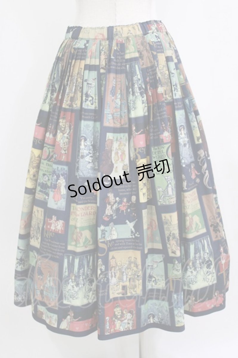 画像3: Jane Marple / The Wizard of Ozタックプリーツスカート M ネイビー H-26-06-21-013-JM-SK-AK-ZH (3)