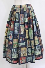 画像3: Jane Marple / The Wizard of Ozタックプリーツスカート M ネイビー H-26-06-21-013-JM-SK-AK-ZH (3)