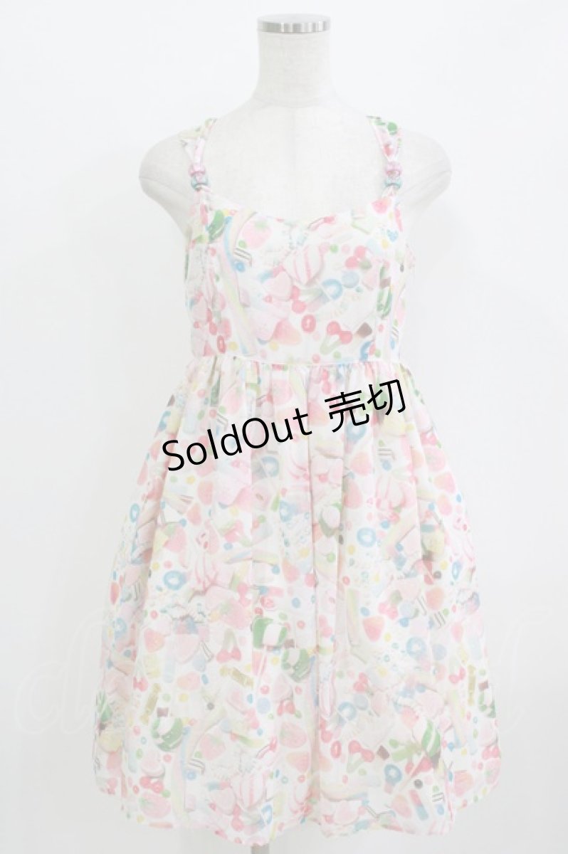 画像1: MILK / CANDY LOVERドレス  ピンク H-26-06-21-020-ML-OP-AK-ZH (1)
