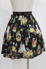 画像3: Jane Marple / クラシックSnow Whiteのミニスカート M ブラック H-26-06-21-023-JM-SK-AK-ZH (3)