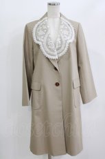 画像1: Jane Marple / コンパクトツイルシアーカラーコート M ベージュ H-26-06-21-025-JM-CO-AK-ZH (1)