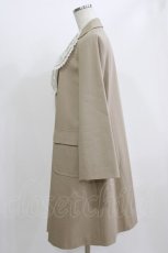 画像2: Jane Marple / コンパクトツイルシアーカラーコート M ベージュ H-26-06-21-025-JM-CO-AK-ZH (2)