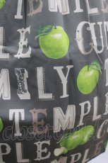 画像4: Emily Temple cute / アルファベットAppleワンピース M ブラウン H-26-06-22-025-ET-OP-AK-ZH (4)