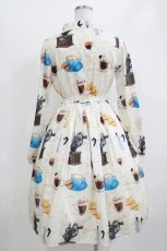 画像3: Emily Temple cute / coffee breakワンピース M アイボリー H-26-06-22-026-ET-OP-AK-ZH (3)