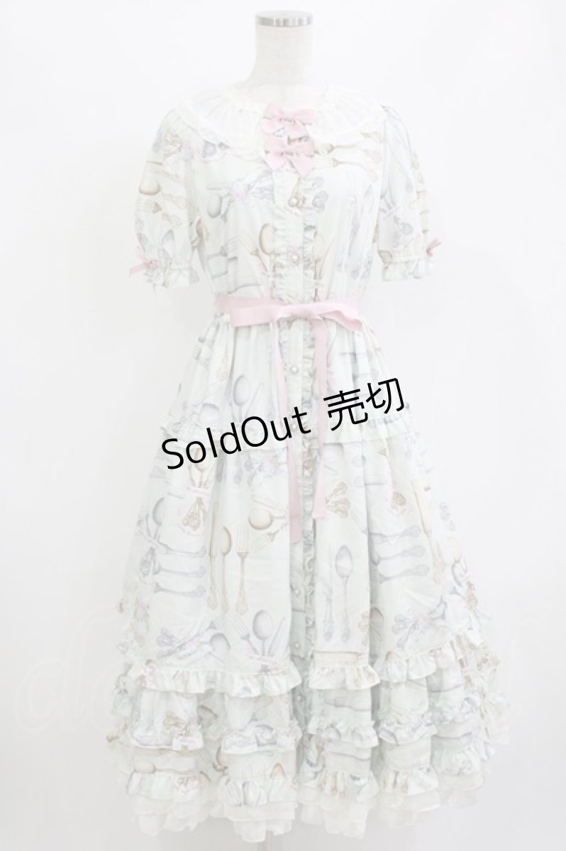 画像1: Emily Temple cute / Noble Cutleryドレス M ミント H-26-06-22-027-ET-OP-AK-ZH (1)