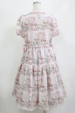 画像3: Emily Temple cute / Dreamingティアードワンピース M ピンク H-26-06-22-030-ET-OP-AK-ZH (3)