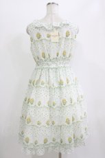 画像3: Emily Temple cute / petit rose frill ノースリーブワンピース M Yellow Rose H-26-06-22-040-ET-OP-AK-ZH (3)