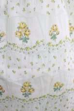 画像4: Emily Temple cute / petit rose frill ノースリーブワンピース M Yellow Rose H-26-06-22-040-ET-OP-AK-ZH (4)