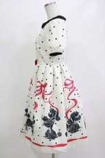 画像2: Emily Temple cute / Poodle Ribbonワンピース  アイボリー H-26-06-22-041-ET-OP-AK-ZH (2)
