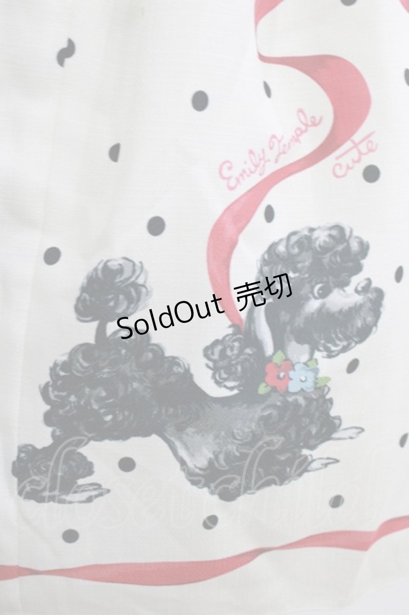 画像4: Emily Temple cute / Poodle Ribbonワンピース  アイボリー H-26-06-22-041-ET-OP-AK-ZH (4)