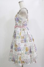 画像2: Emily Temple cute / Anniversary Patchworkキャミソールワンピース M cute H-26-06-22-042-ET-OP-AK-ZH (2)