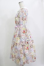 画像2: Emily Temple cute / Anniversary Patchworkワンピース M オフ H-26-06-22-043-ET-OP-AK-ZH (2)
