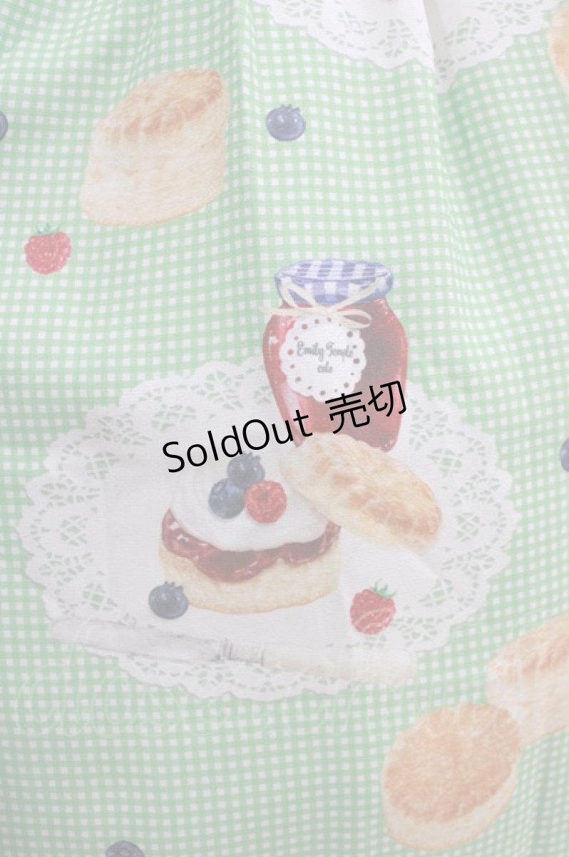 画像4: Emily Temple cute / milk sconeノースリーブワンピース  グリーン H-26-06-22-004-ET-OP-AK-ZH (4)