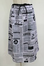 画像1: MILK / Cherry talesスカート  パープル H-26-06-22-050-ML-SK-AK-ZH (1)