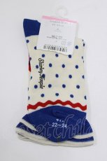 画像2: Shirley Temple / ドットソックス 22-24cm アイボリー H-26-06-22-077-ET-ZA-AK-ZH (2)