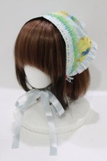 画像1: Emily Temple cute / Baby Chickリバーシブルバブーシュカ  サックス H-26-06-22-078-ET-AC-AK-ZH (1)