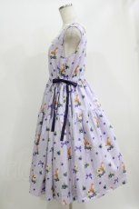 画像2: Emily Temple cute / Berry Bunnyノースリーブワンピース M パープル H-26-06-22-007-ET-OP-AK-ZH (2)