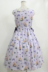 画像3: Emily Temple cute / Berry Bunnyノースリーブワンピース M パープル H-26-06-22-007-ET-OP-AK-ZH (3)